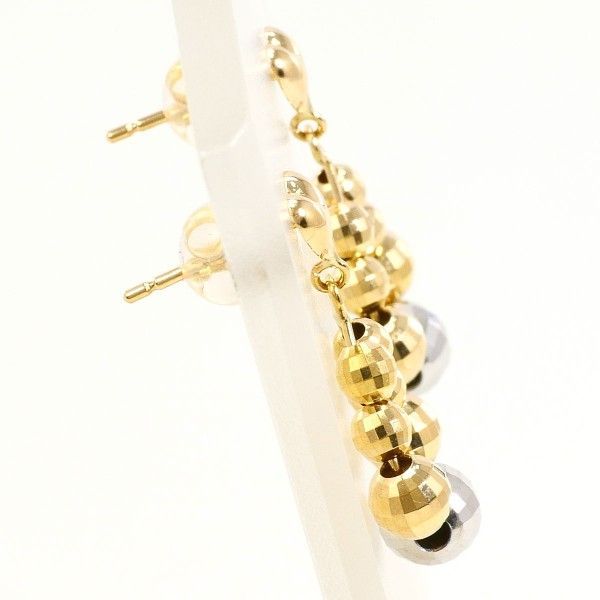 PT 850 K 18 YG ピアス pierced earrings 総重量約1.8 g