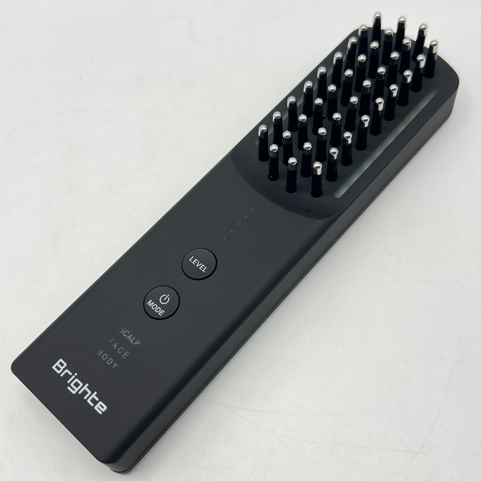 美品】Brighte ELEKI BRUSH+ BRT-FSB180 ブラック 美顔器 EMS フェイス