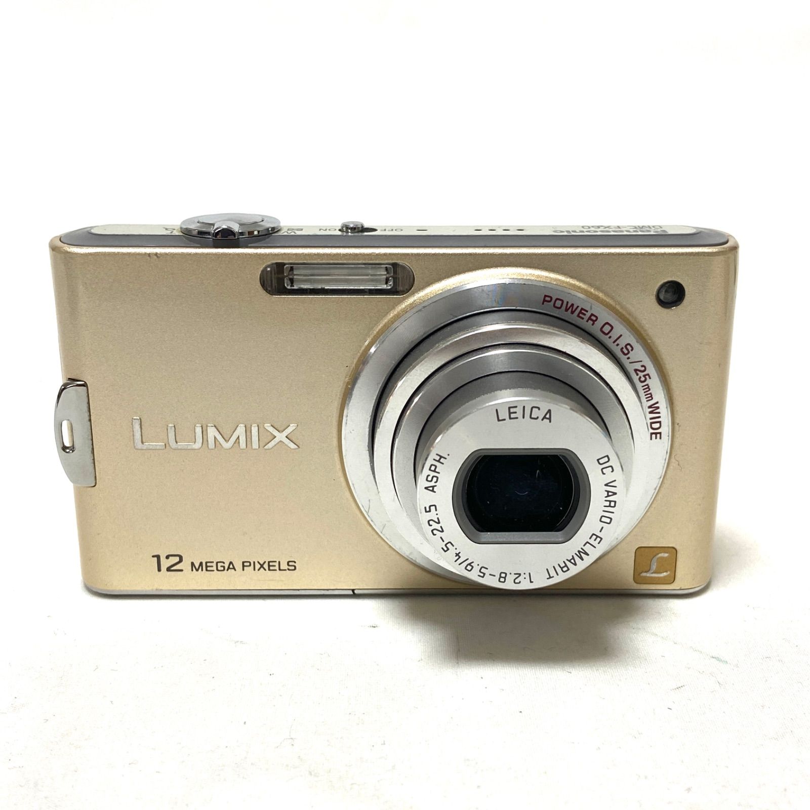 Panasonic LUMIX DMC-FX60 ゴールド コンパクトデジタルカメラ 12 MEGA
