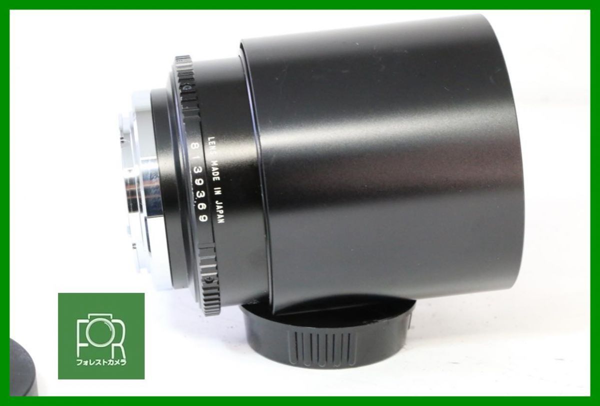 点検済 RMC Tokina 500m F8 ヤシカ コンタックス 前後キャップ フード付き 14913