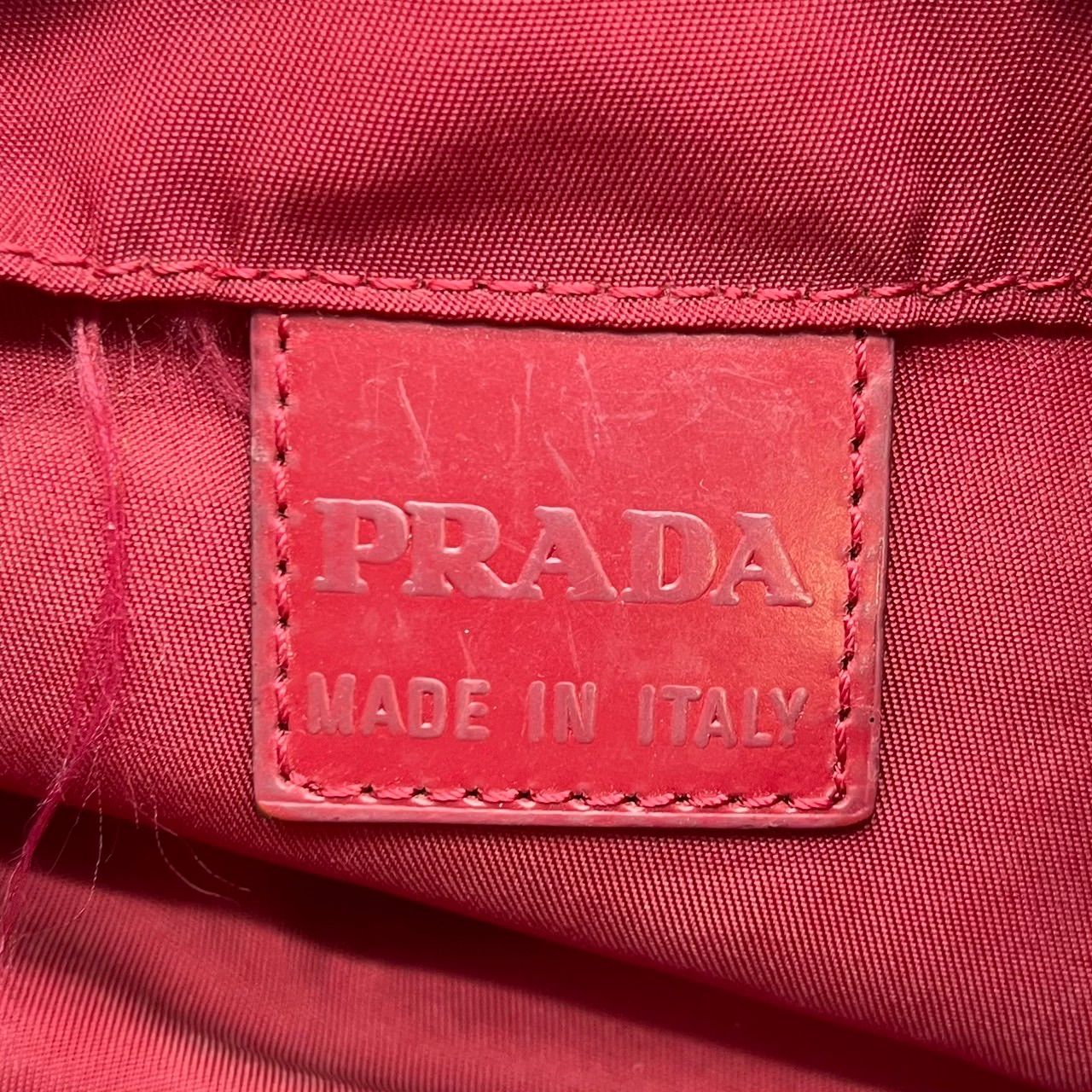 プラダ　希少品　巾着袋　赤　ワイン色 PRADA – Tagged 