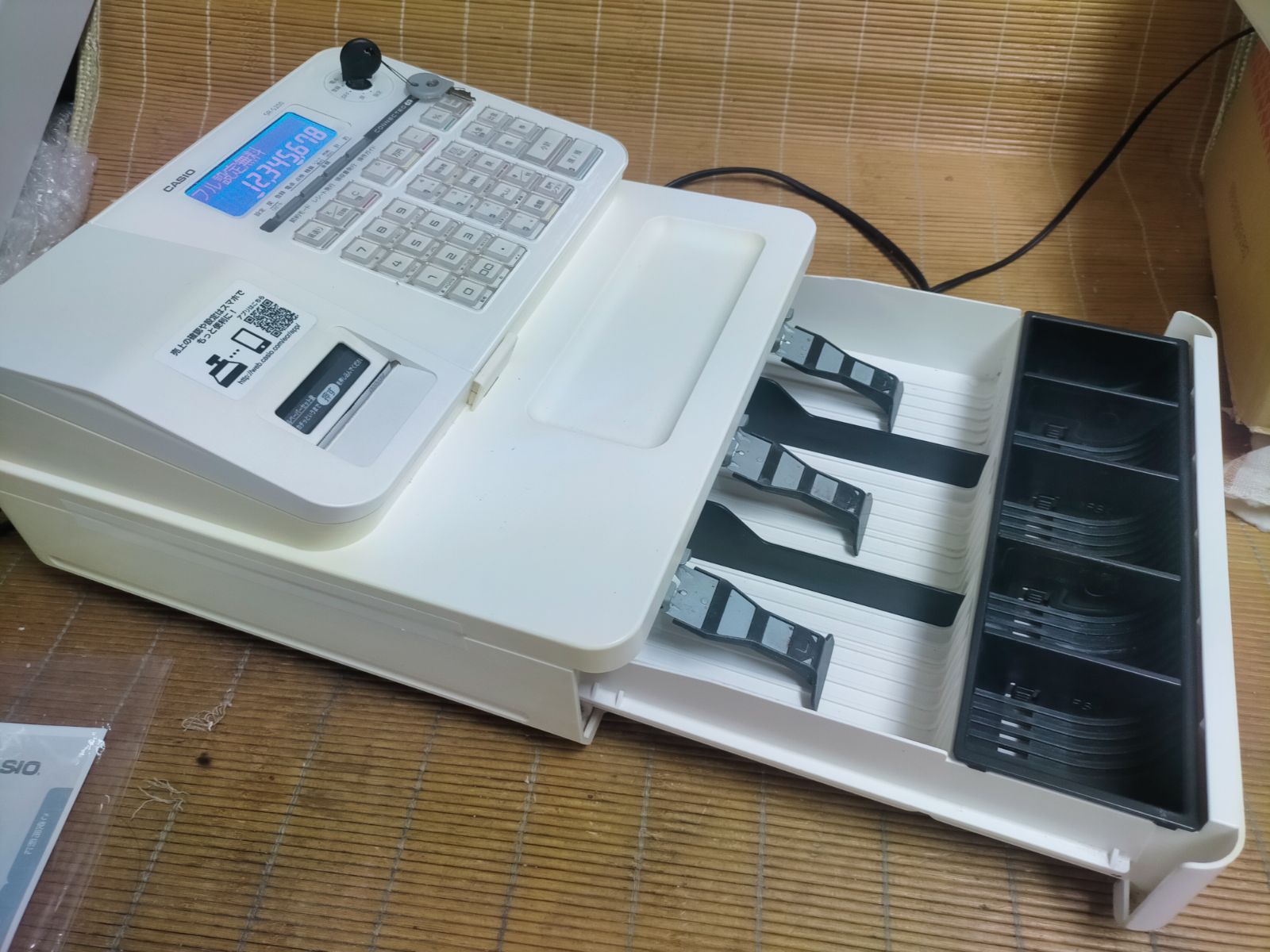 カシオレジスター　SR-S200　最新機種　スマホで設定売上管理　377776 SR-S200-EX | Bluetoothレジスター | 電子レジスター | CASIO