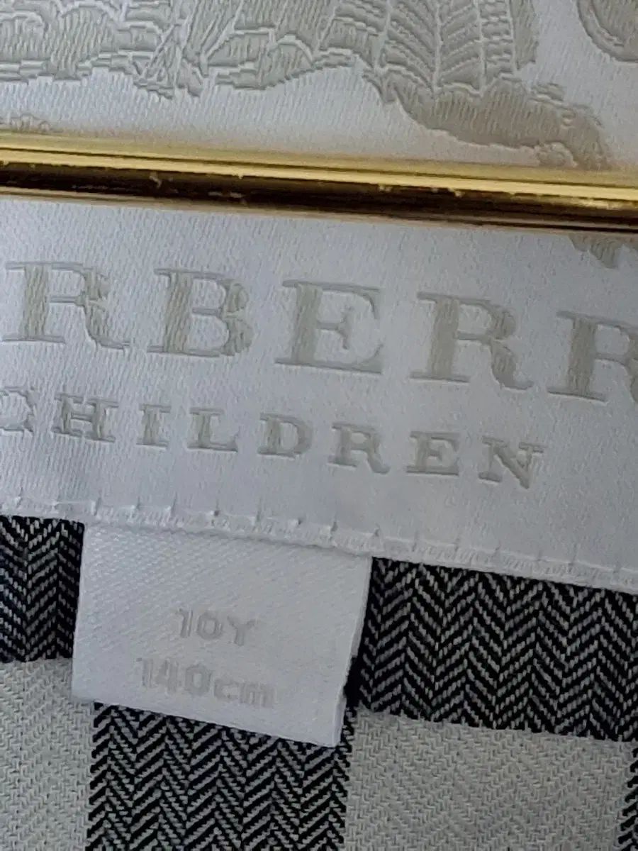 バーバリー キッズ ブルー ウィンドブレーカー アウター