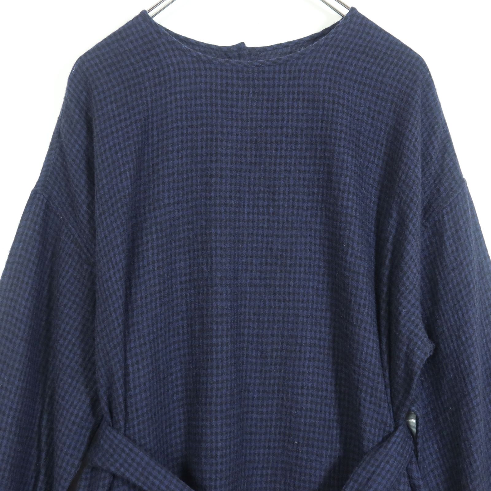 maison de soil ネイビー 花柄 半袖ワンピース サイズII 入荷】MAISON