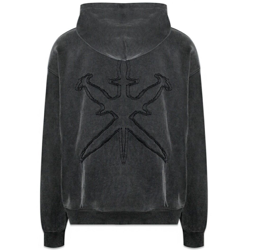 新品未使用】Unknown London DAGGER PATCH ZIP HD ジップフーディ