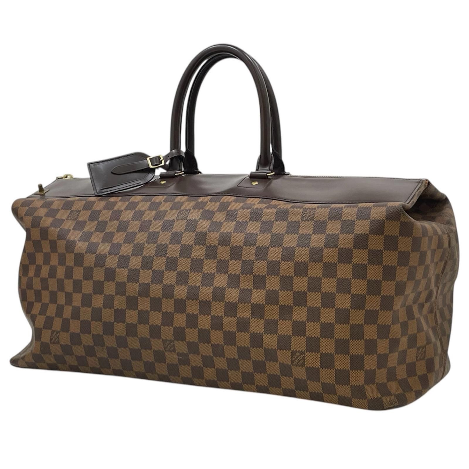 LOUIS VUITTON ルイ ヴィトン グリニッジGM ダミエ ボストンバッグ N41155 ブラウン 尾張小牧店