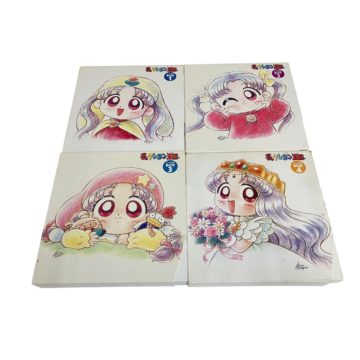 夢のクレヨン王国 ン パカBOX 1 2 3 4 セット レーザーディスク LD アニメ O10596656