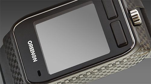 グリーンオン ザ・ゴルフウォッチ ジール 腕時計型 GPSナビ ブラック