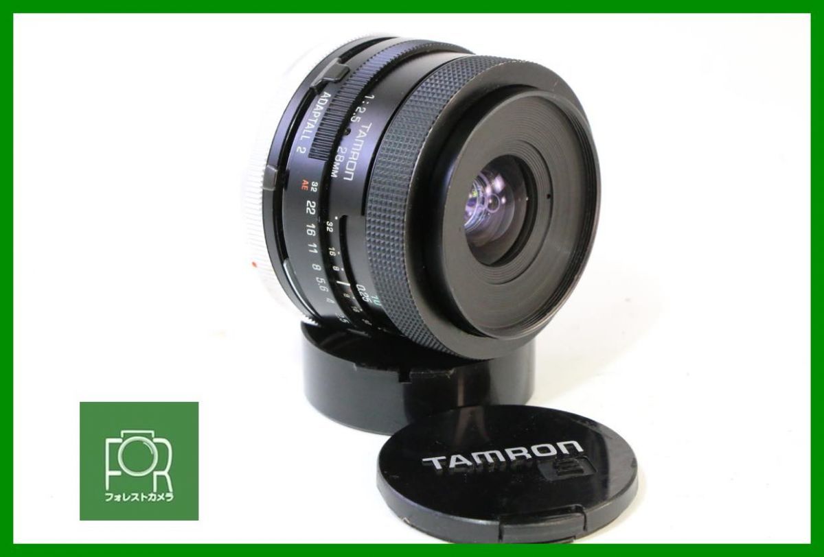 点検済 TAMRON 28mm F2.5 BBAR MC for Canon FD 14147