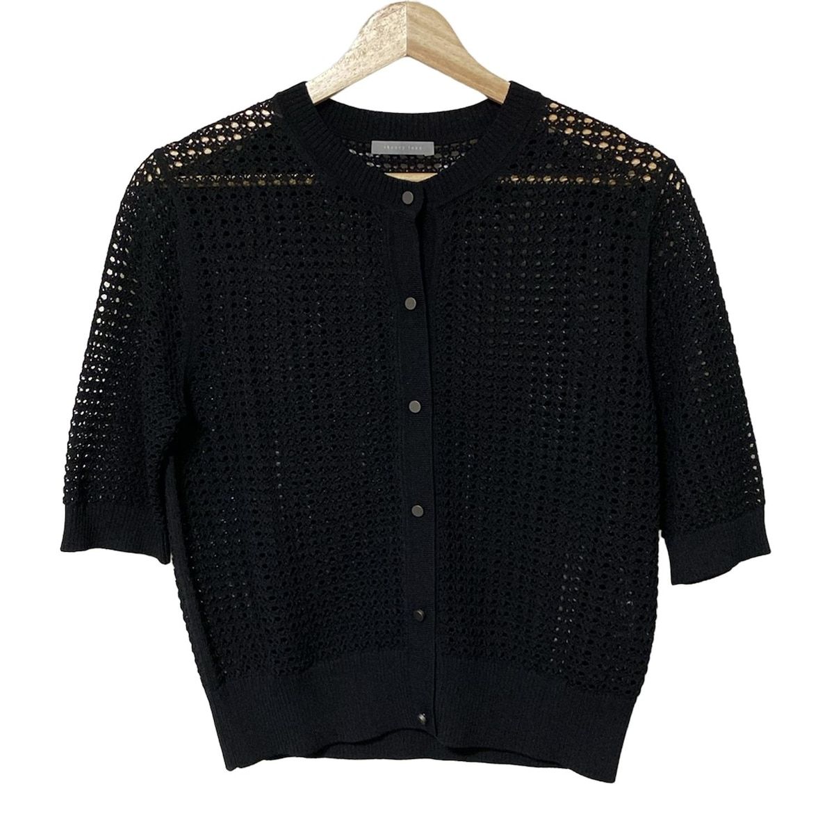 theory luxe セオリーリュクス カーディガン サイズ038 M レディース - 黒 七分袖