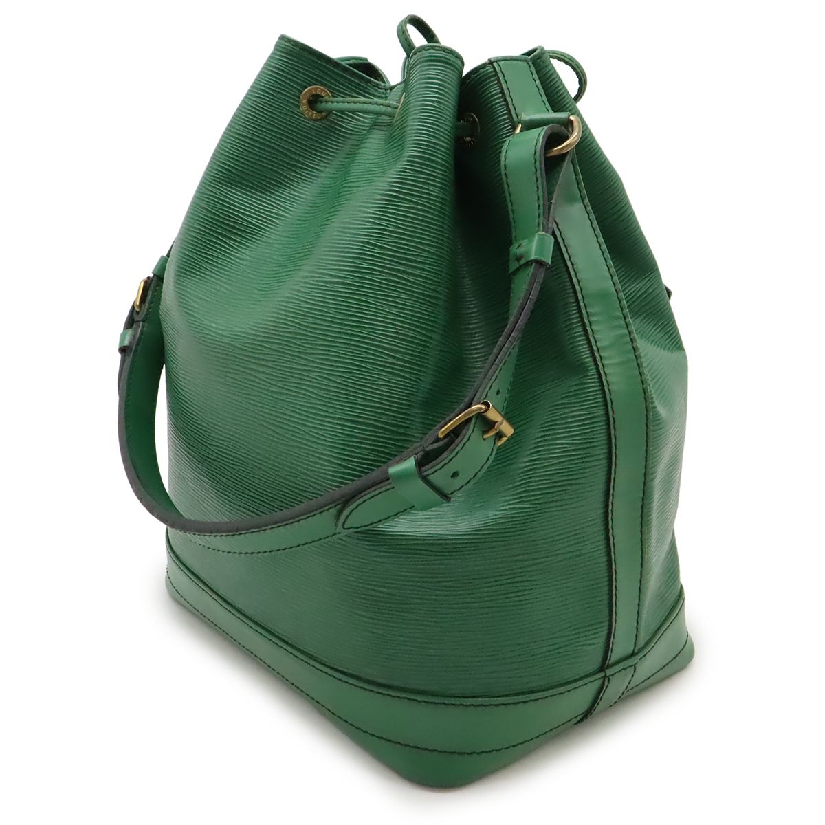 LOUIS VUITTON ルイ ヴィトン エピ ノエ ショルダーバッグ セミショルダー ワンショルダー 巾着型 ボルネオグリーン 緑 M44004