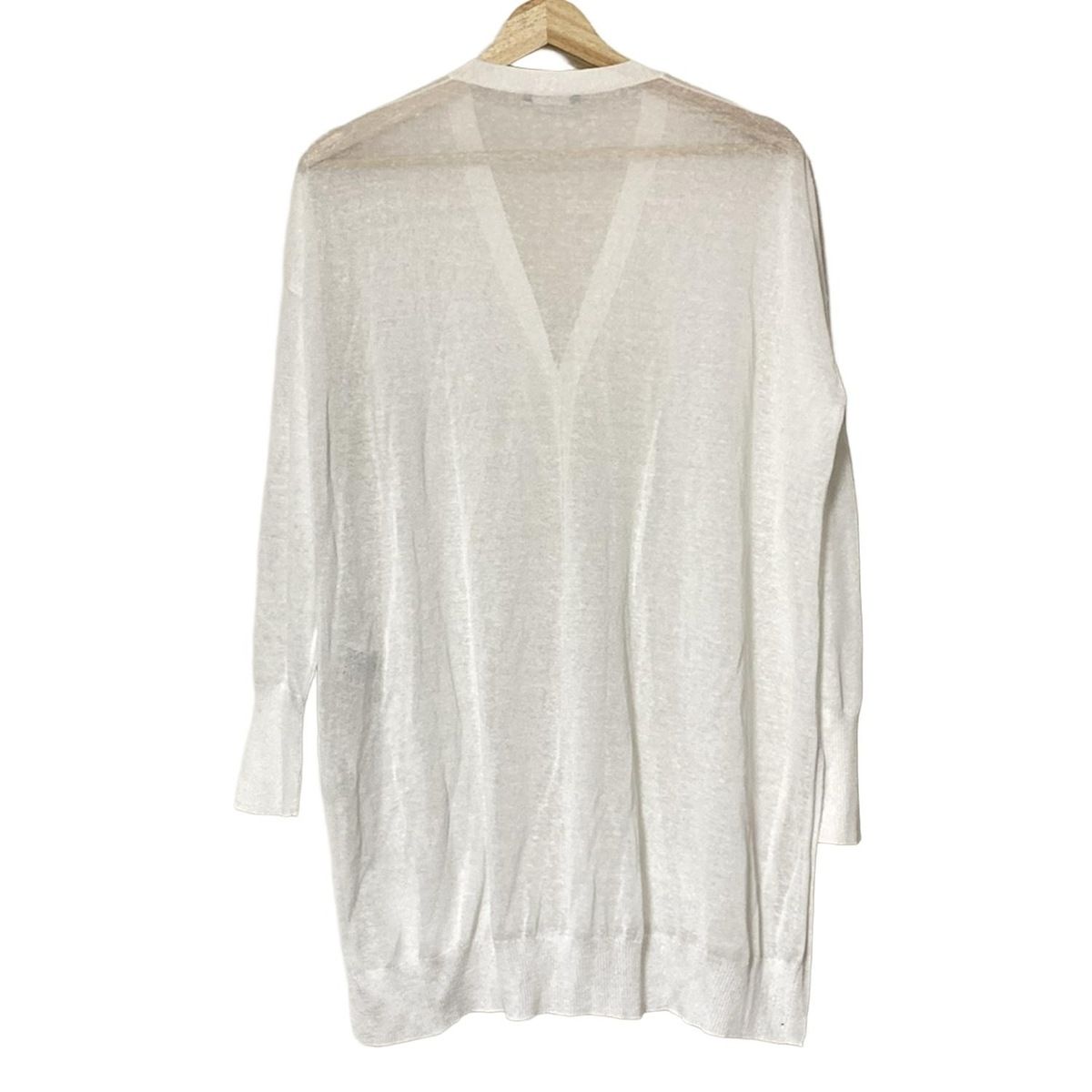theory luxe セオリーリュクス カーディガン サイズ038 M レディース - 白 長袖