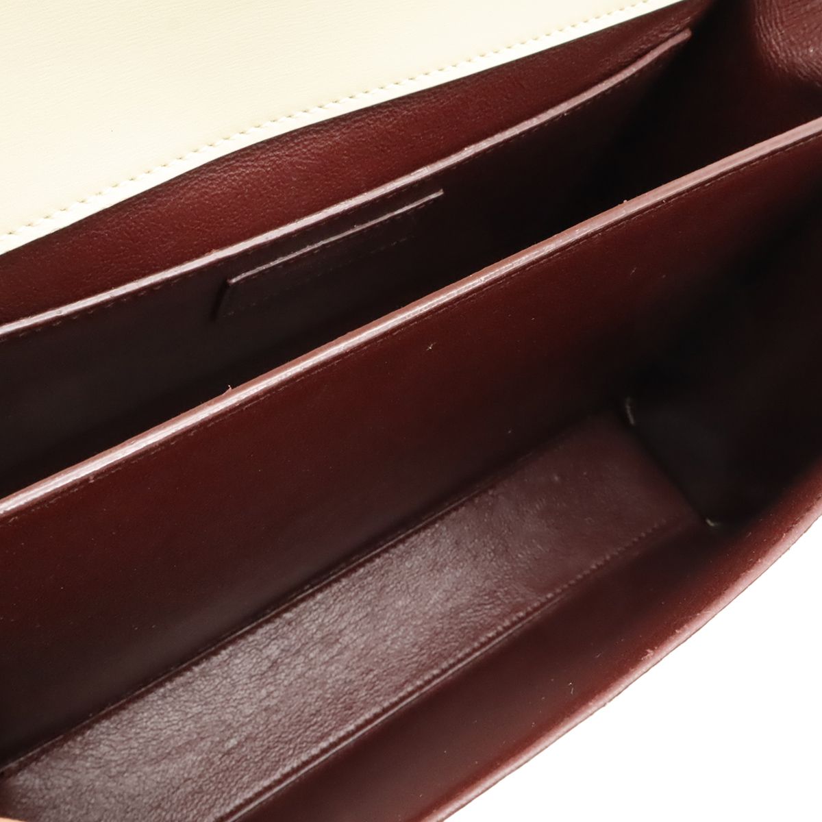  SAINT LAURENT PARIS サン ローラン パリ イブサンローラン カサンドラ トップハンドルバッグ ハンドバッグ 2 WAYショルダー レザー ホワイト 578000 ショルダーバッグ ショルダーバッグ