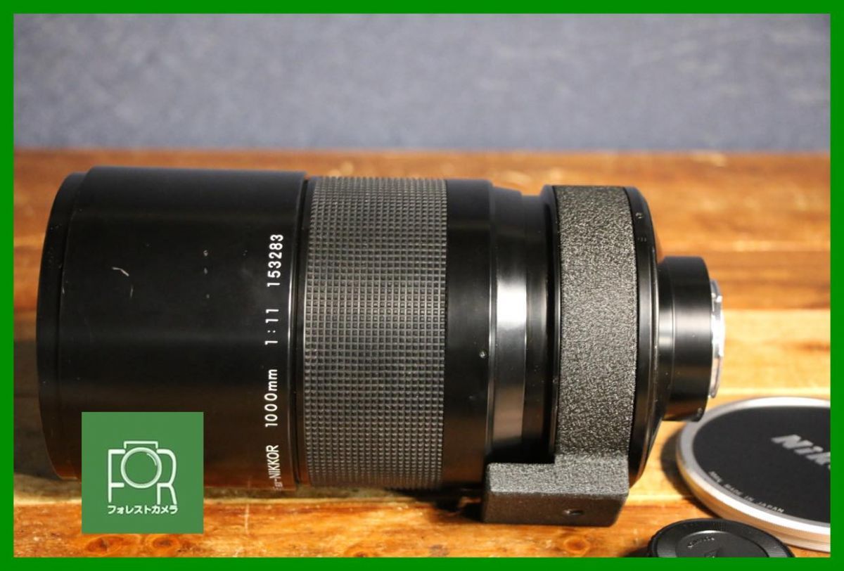 点検済 ニコン Nikon REFLEX-NIKKOR 1000mm F11 前後キャップ付き C77