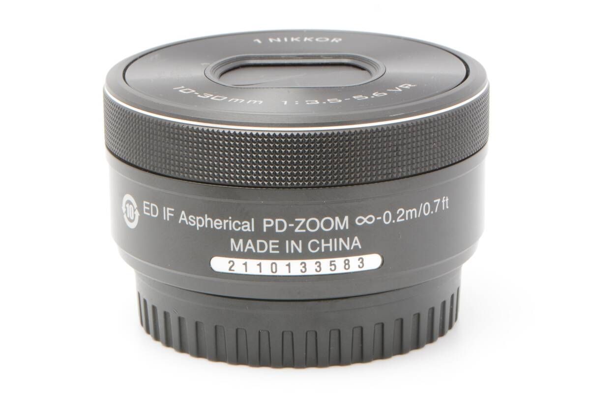  実用品 NIKON 1 NIKKOR VR 10 30 mm F 3 5 6 PD ZOOM ブラック LLA 4919 088 レンズ(ズーム) カメラ