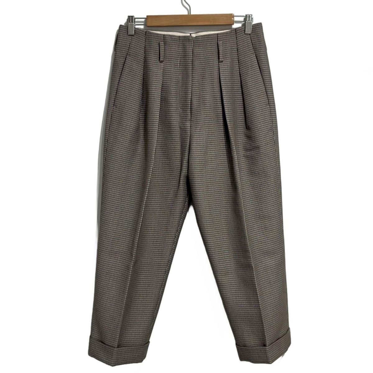 support surface サポートサーフェス パンツ サイズ2 M レディース - ライトグレー×ブラウン×ダークブラウン フルレングス