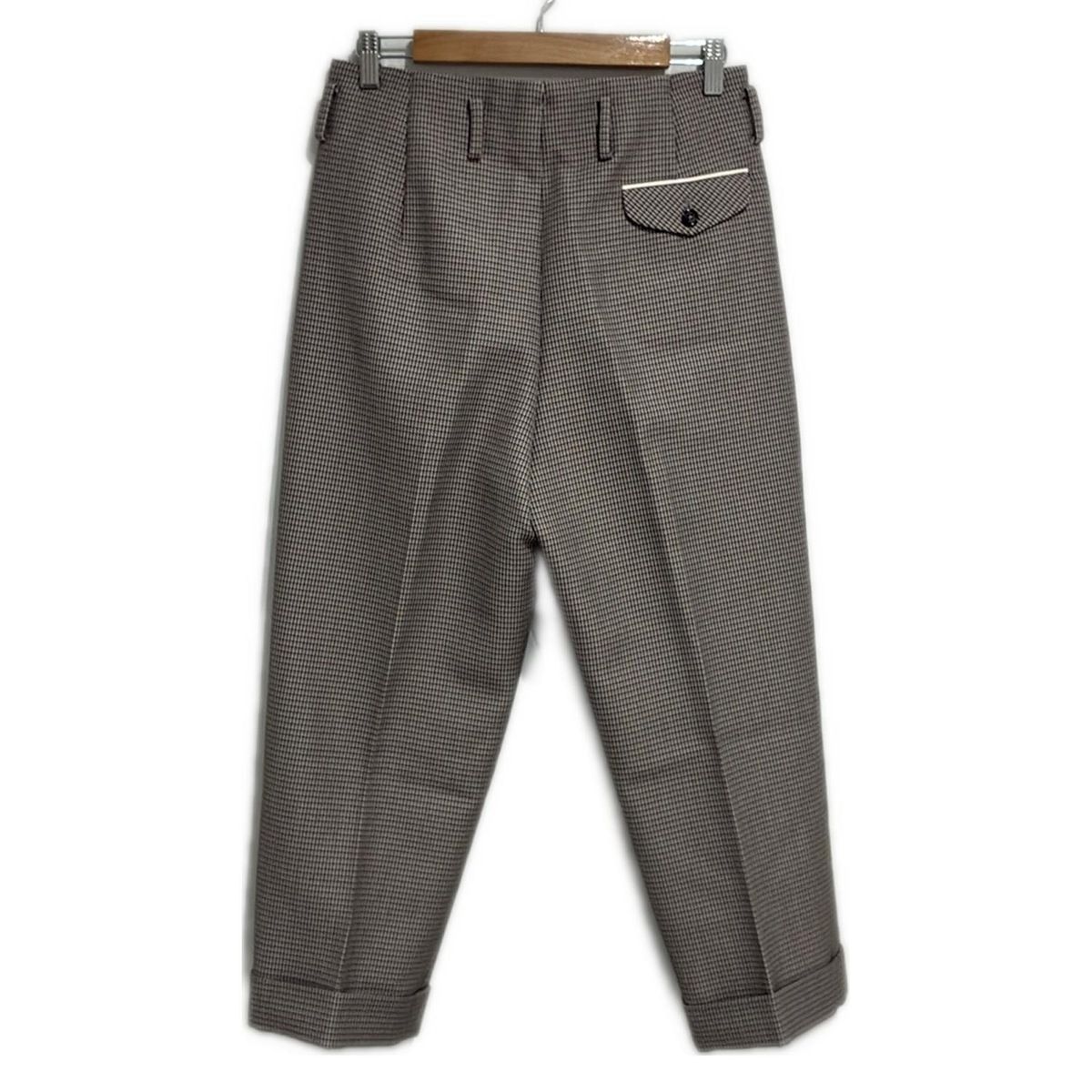 support surface サポートサーフェス パンツ サイズ2 M レディース - ライトグレー×ブラウン×ダークブラウン フルレングス