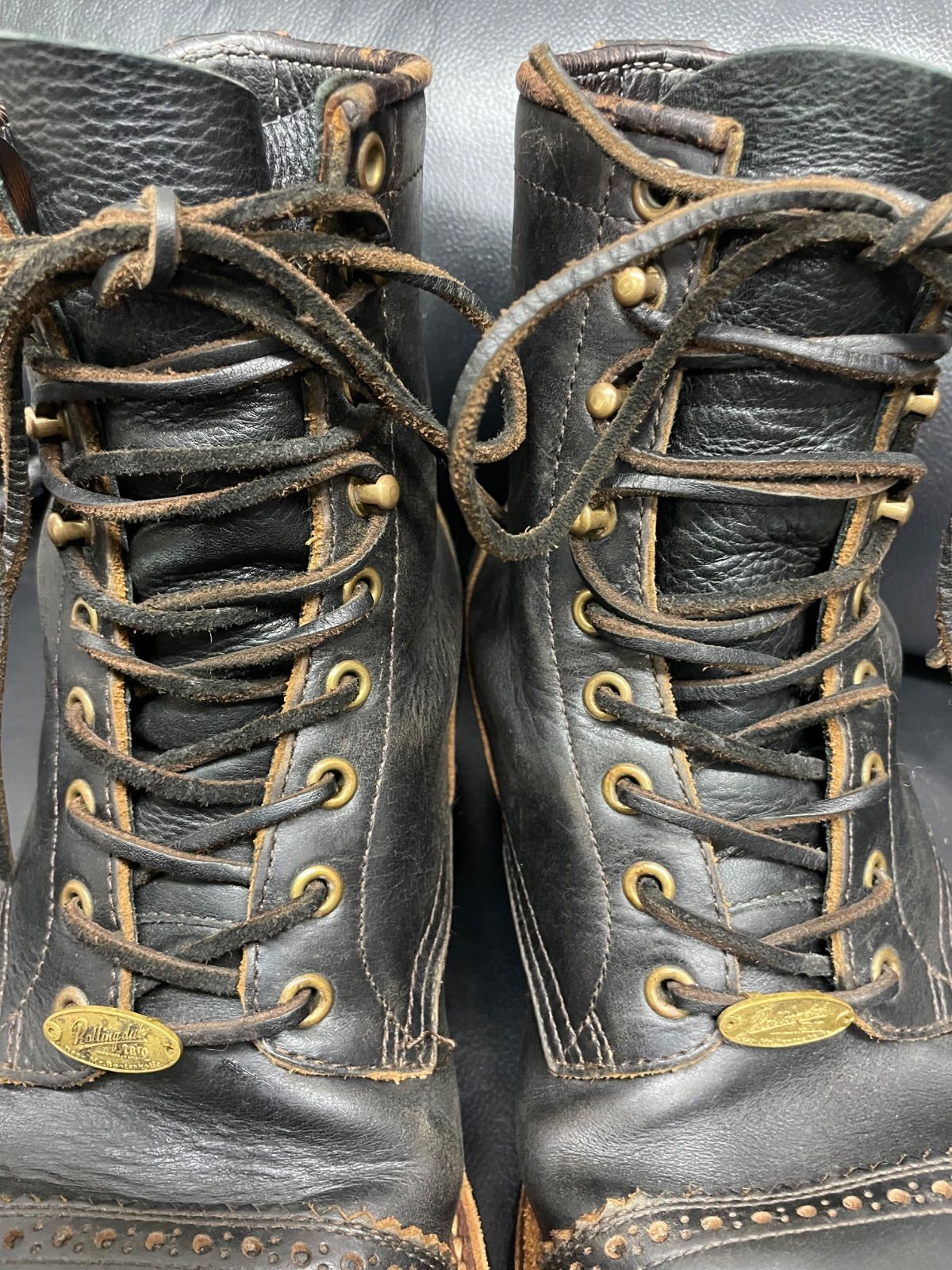 レースアップブーツ 27.5cm