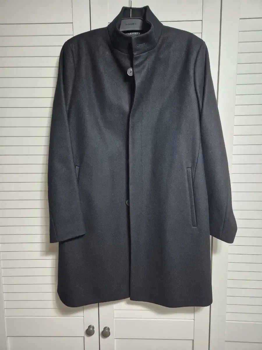 セオリー ベルビン コート ブラック -XL