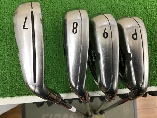 テーラーメイド M4 6S アイアンセット IR RE-AX 90 STEEL JAPAN SPEC アイアン フレックスS メンズ 男性用 右利き 右用 Dランク ゴルフクラブ