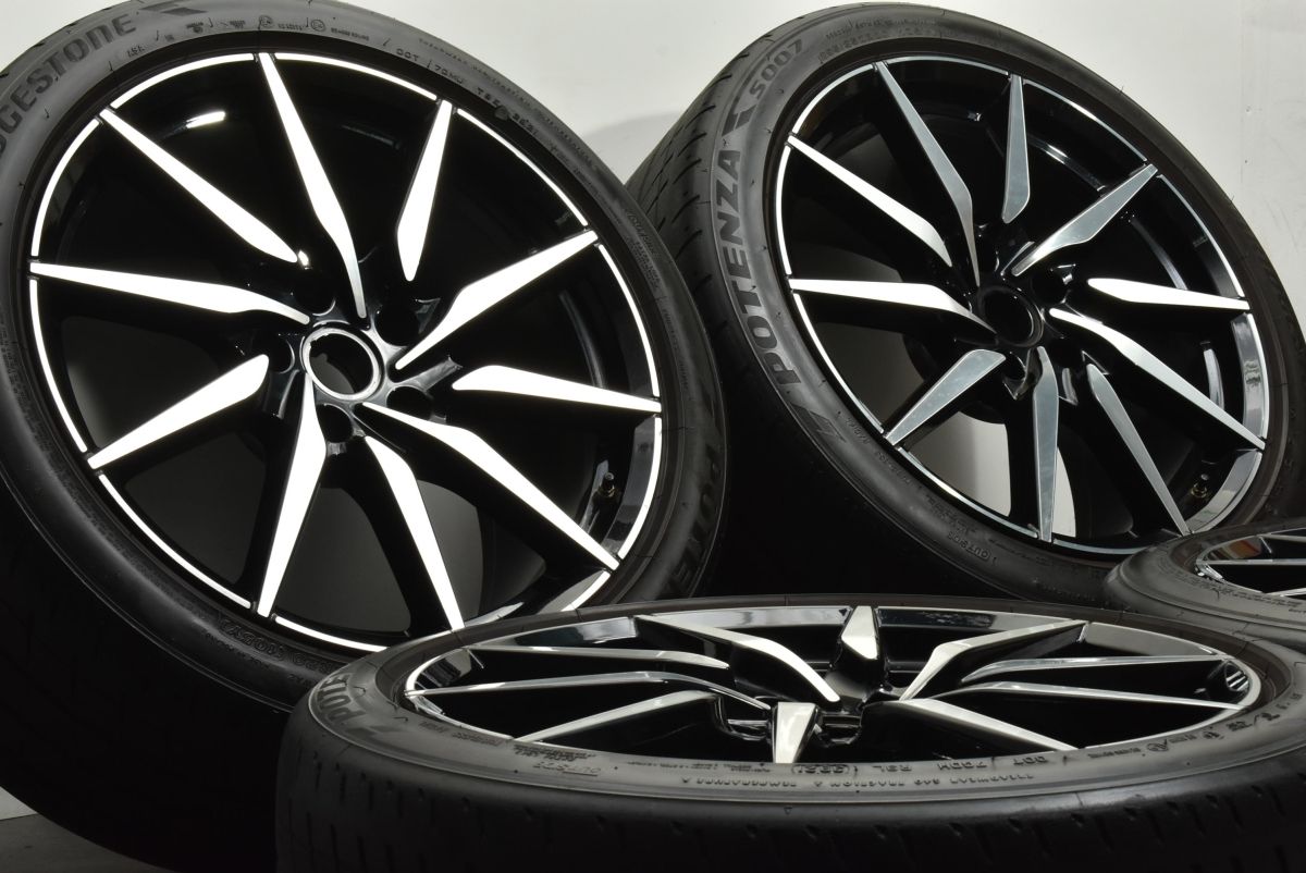 アストンマーティン DB 11 20 in 9 J 48 55 PCD 128 ポテンザ S 007 255 40 R 295 35 HY 53 1007 EA 9965 G