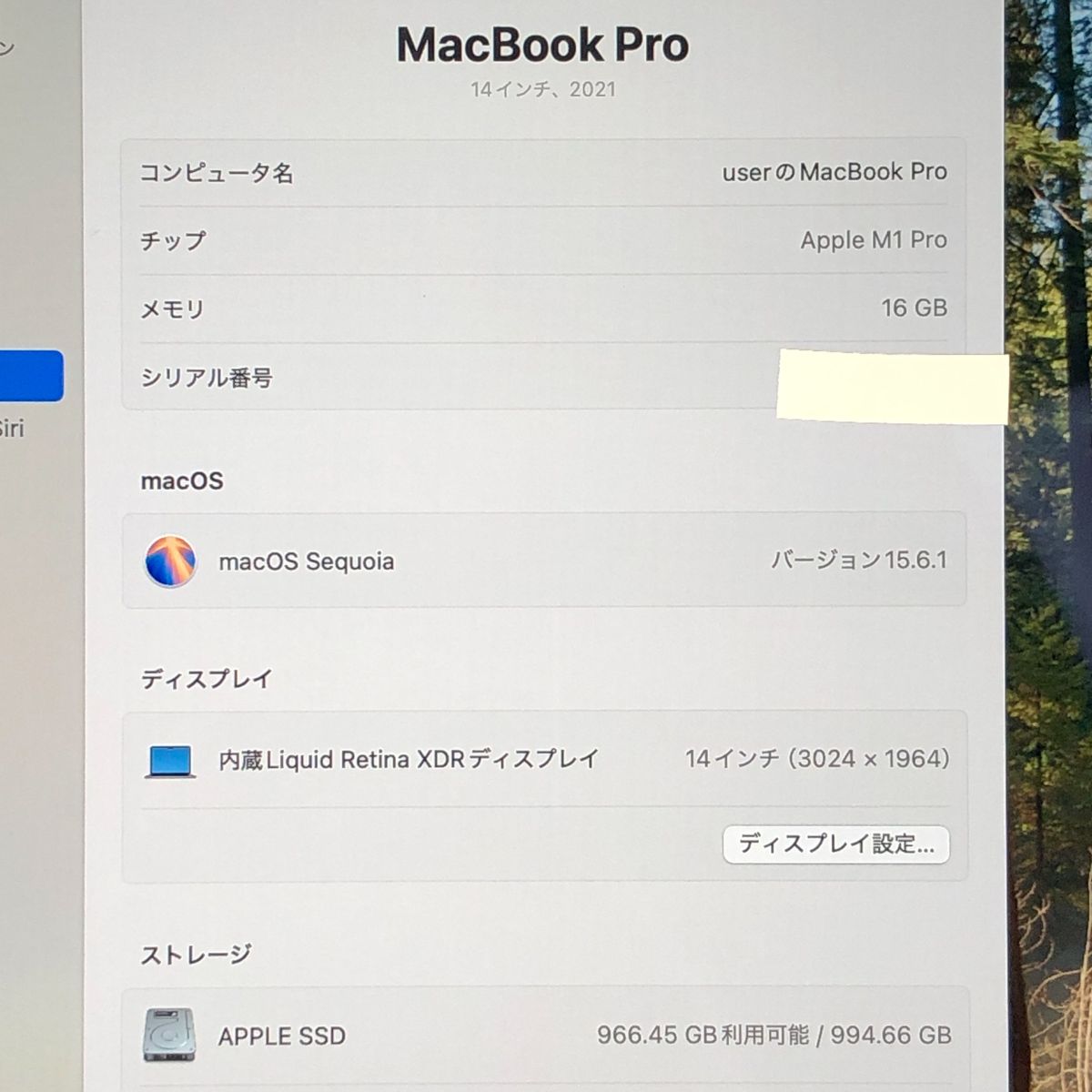 ◇ジャンク品・本体のみ◇Apple MacBook Pro (14インチ 2021) 【M1 Pro