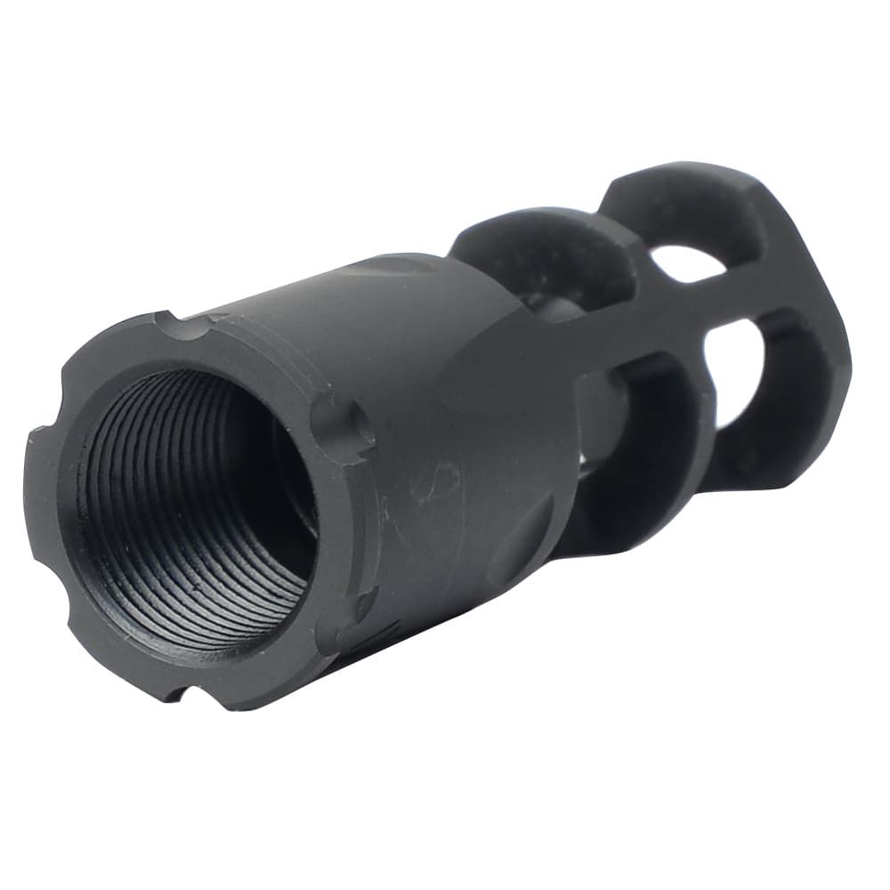 STRIKE マズルブレーキ AK Ghost 14 mm逆ネジ AKM用銃剣対応 SI