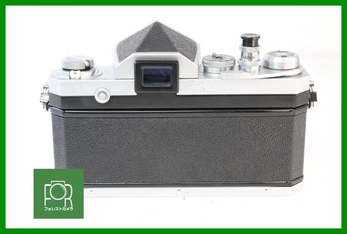  点検済 ニコン Nikon F アイレベル ボディ AR 1 シャッター全速 14712 一眼レフカメラ(フィルム) フィルムカメラ