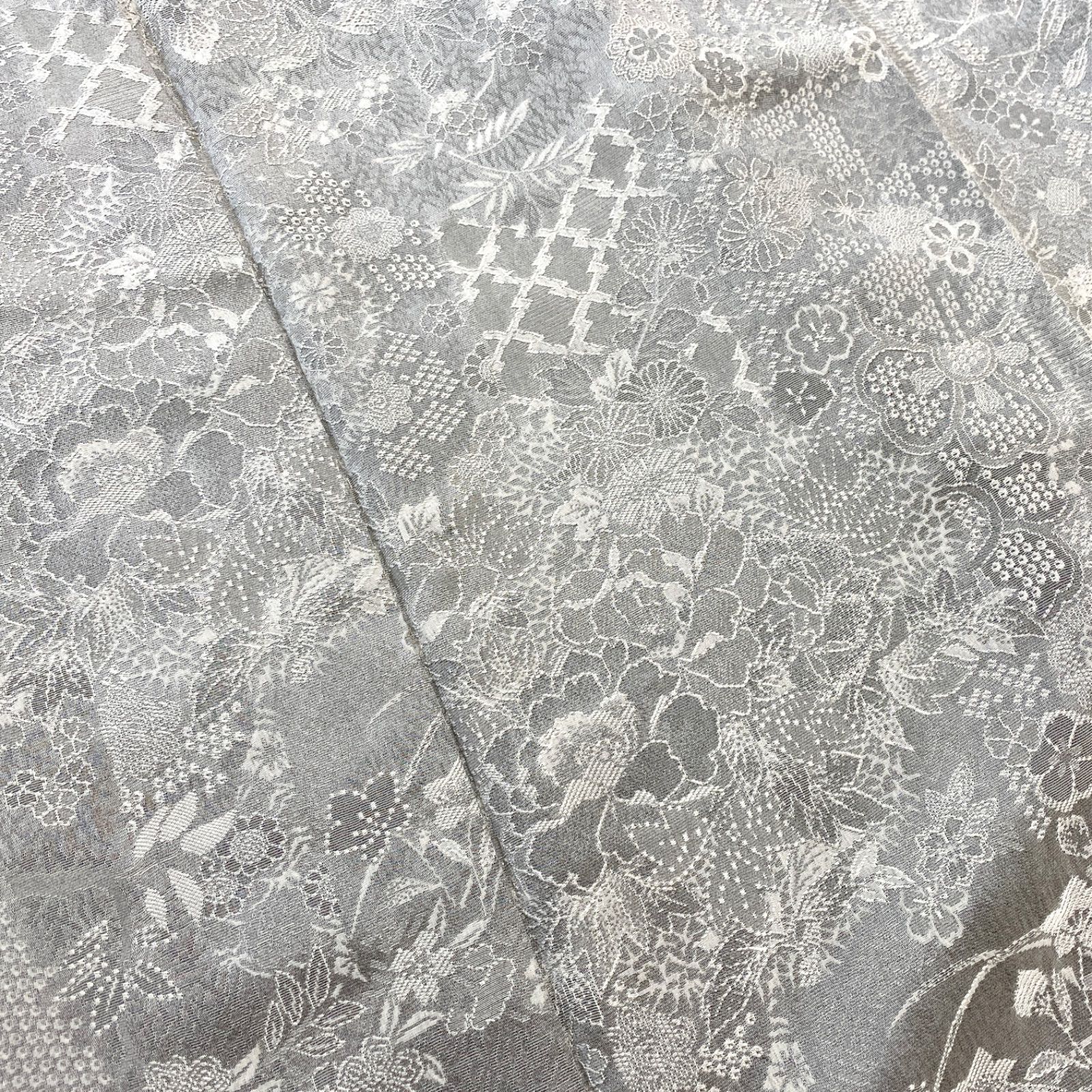 美品 逸品 上品 山岡古都 天目織 正絹 お召 K1043 - メルカリ