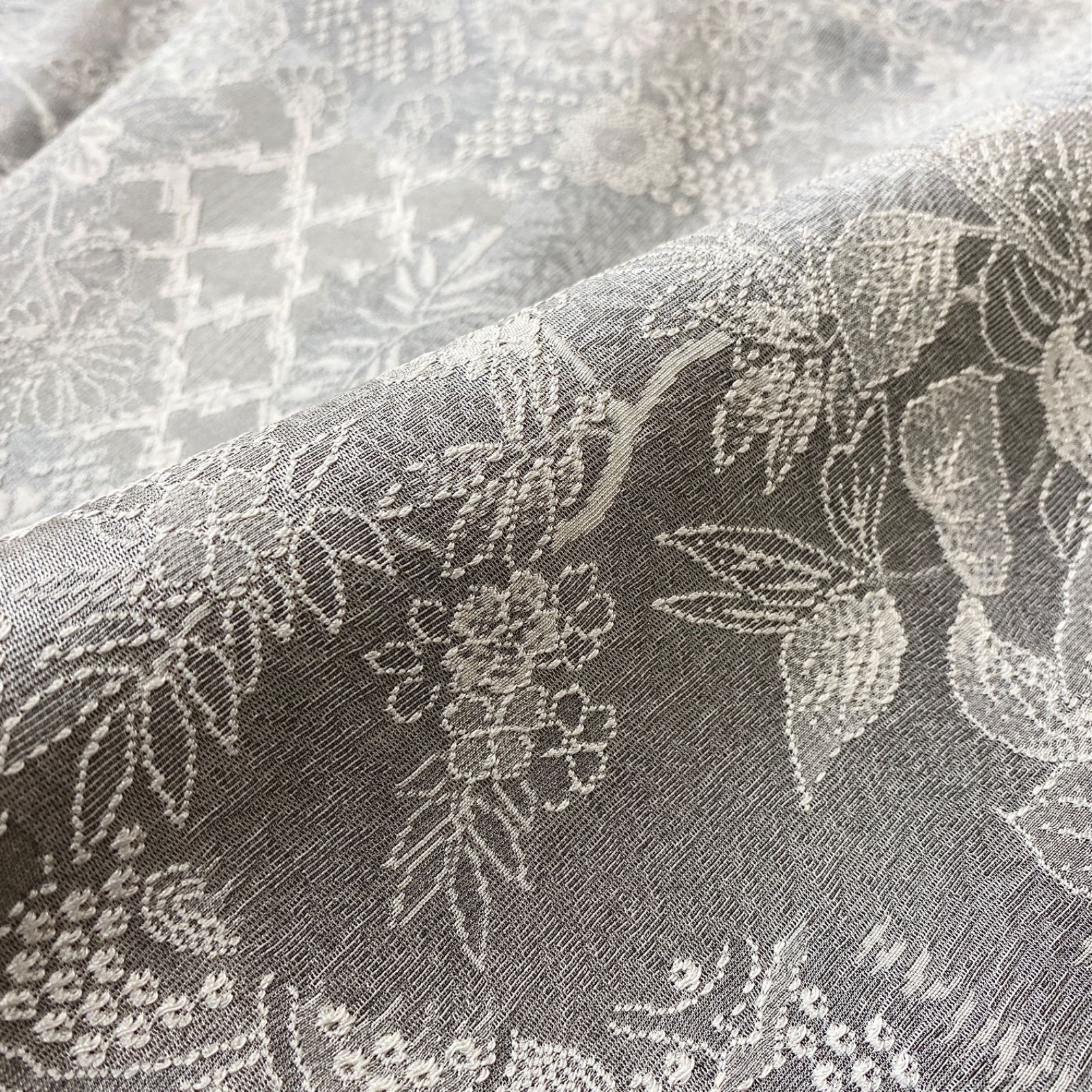 美品 逸品 上品 山岡古都 天目織 正絹 お召 K1043 - メルカリ