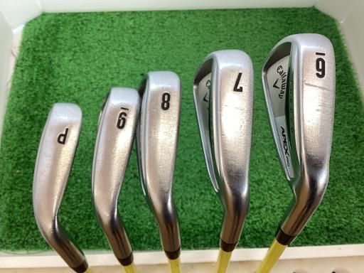 キャロウェイ APEX PRO 6S アイアンセット IR リシャフト フレックスその他 メンズ 男性用 右利き 右用 Cランク ゴルフクラブ