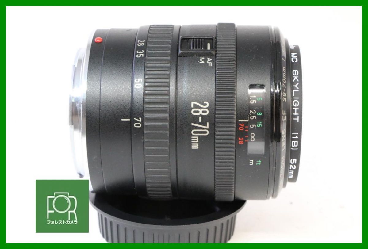点検済 Canon EF 28-70mm F3.5-4.5 前後キャップ フィルター フード付き 15203