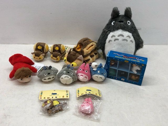 レア☆希少 ジブリ となりのトトロ 崖の上のポニョ ぬいぐるみ