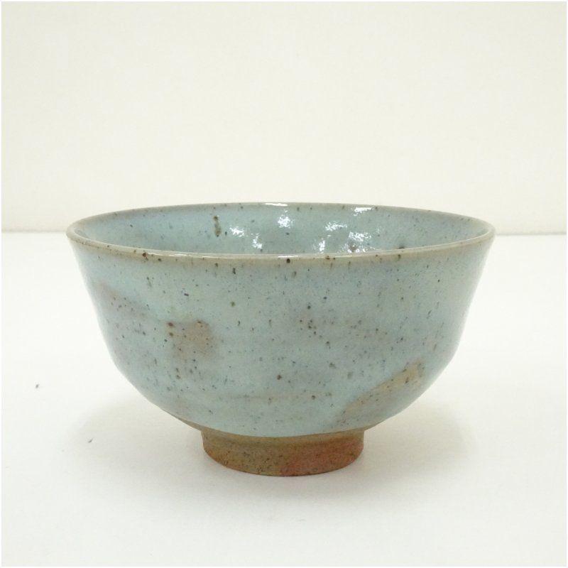 砥部焼 矢取窯 野本星黄造 茶碗（共箱） 茶道 抹茶 おしゃれ 抹茶茶碗