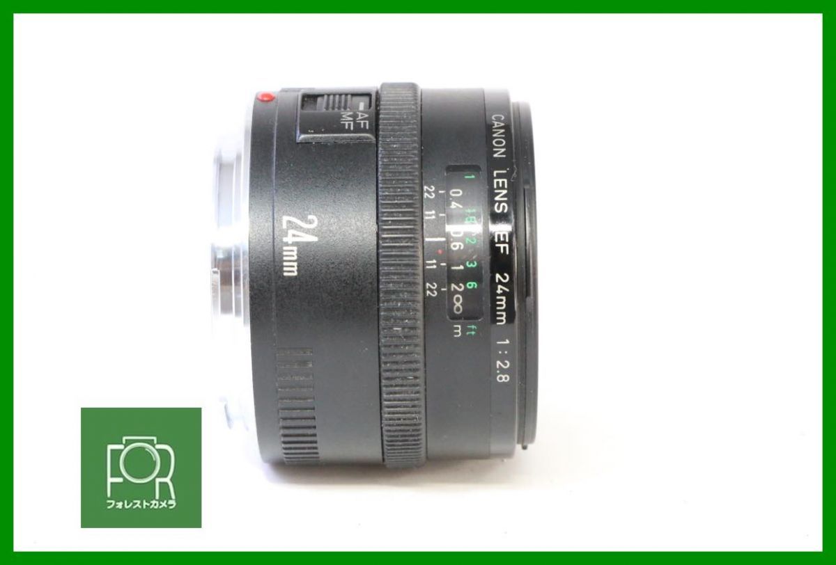 点検済 Canon EF 24mm F2.8 AAA206