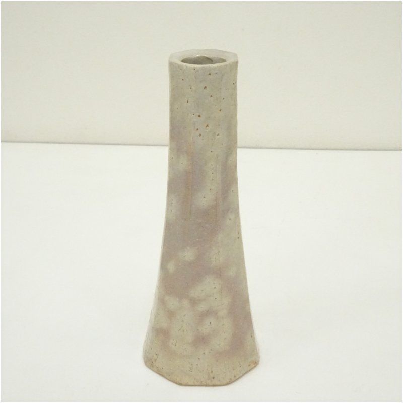 萩焼 大和春信松緑窯 大和信昭造 花入（共箱） 花入れ 茶道 茶道具 