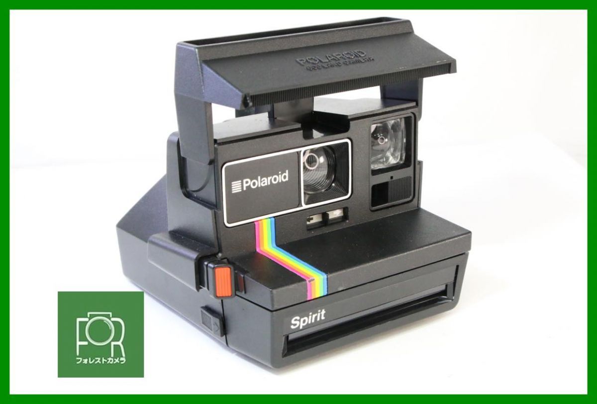 点検済 Polaroid Spirit 600 フィルム装填 シャッター動作 済み AAA201