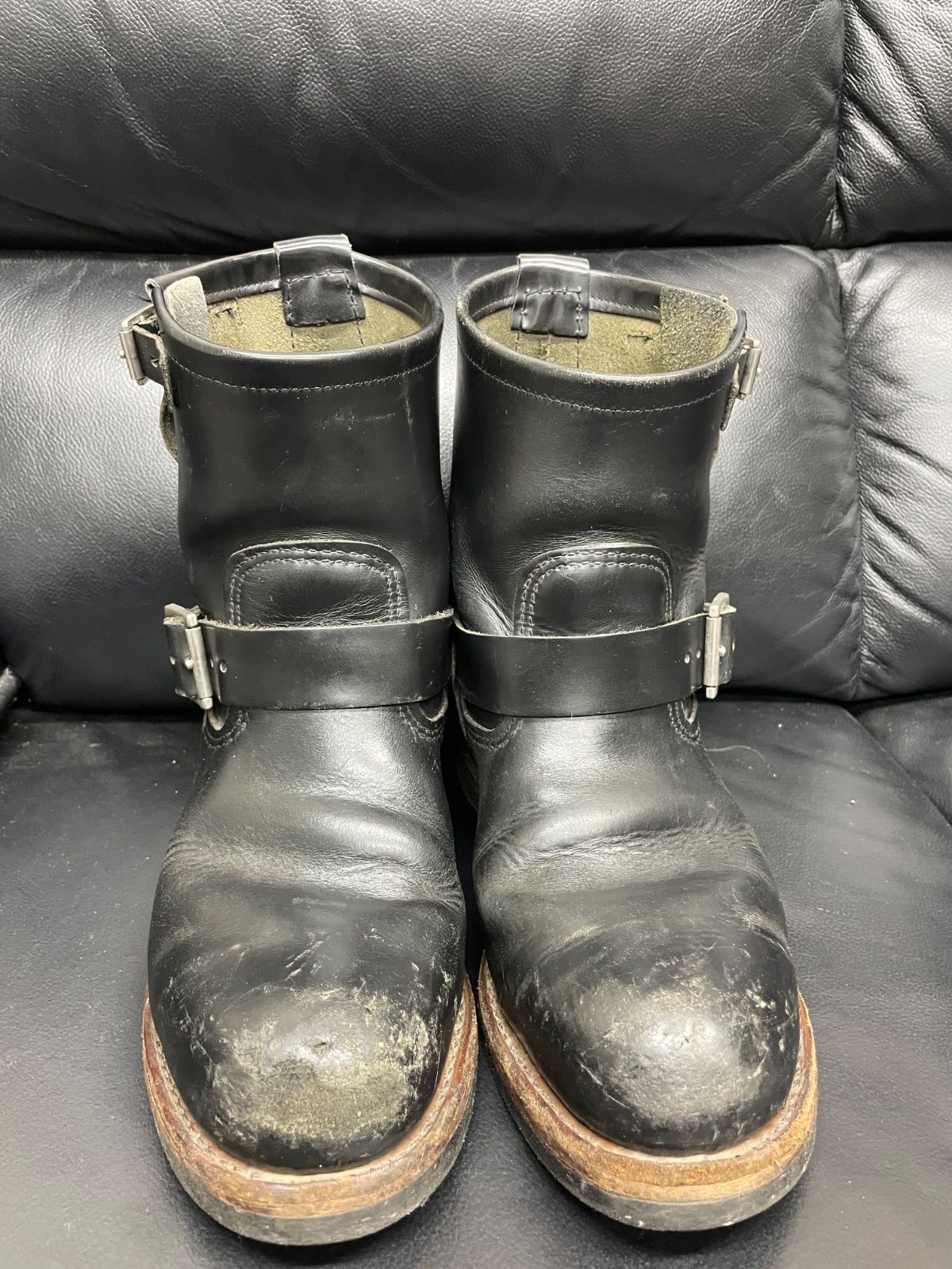 REDWING レッドウィング 2976 8inch Engineer 8インチエンジニアブーツ ショート丈 ブラッククローム