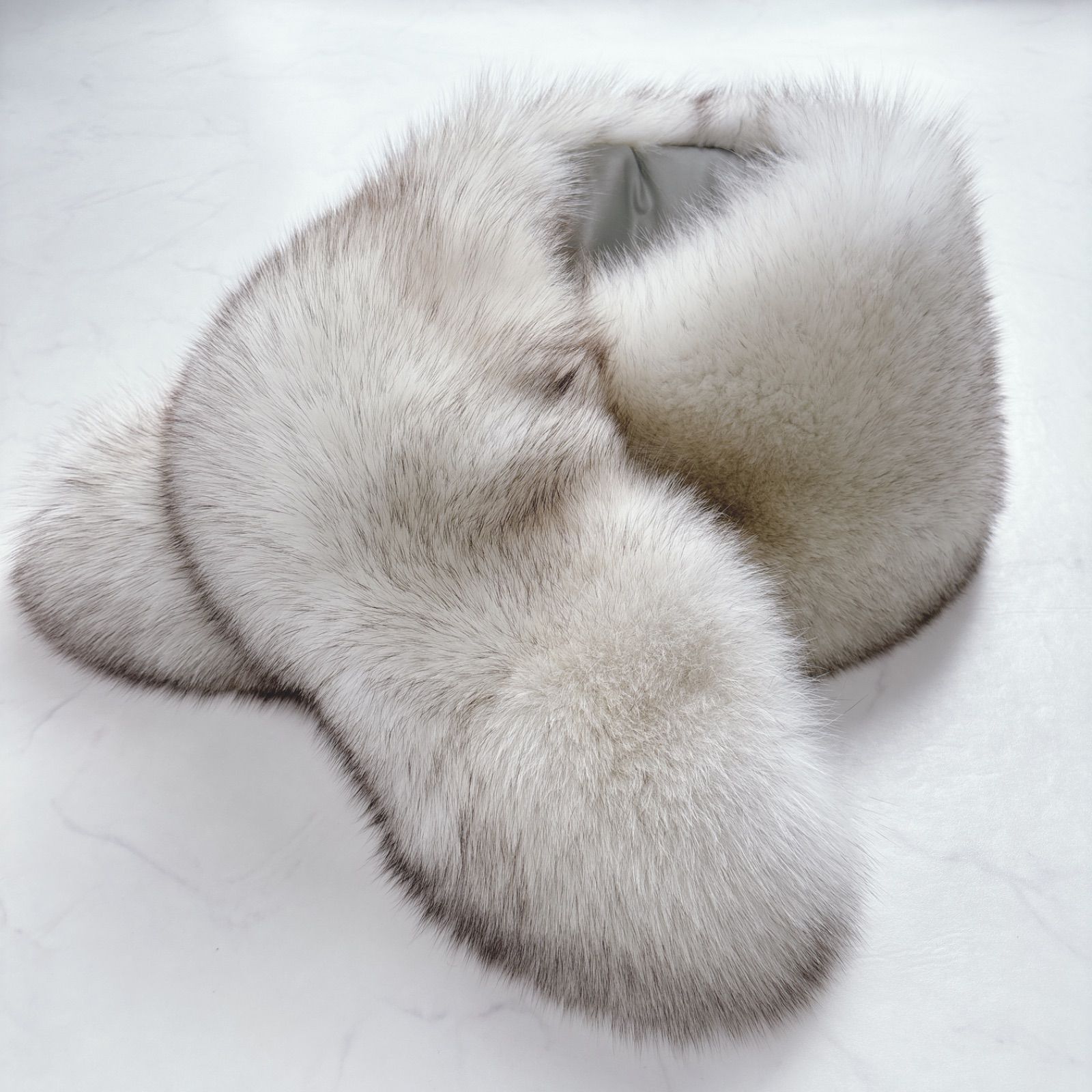 SAGA FURS サガファー タグ 成人式 ショール マフラー 和装 結婚式 リアルファー 高品質