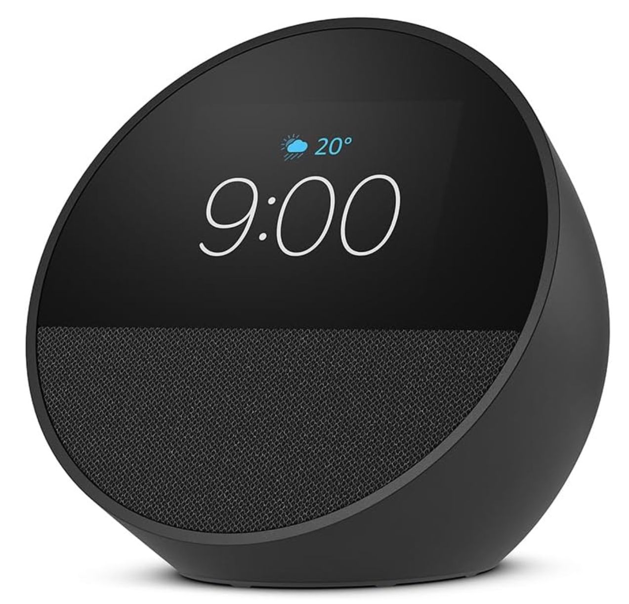 アマゾンエコー Amazon Echo Spot スマートアラームクロック with Alexa 鮮やかなサウンド ブラック