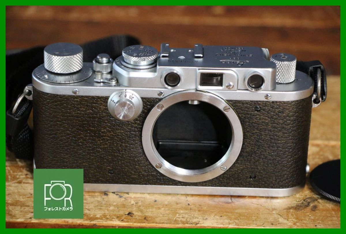 点検済 Leica IIIa NO.256979 シャッター全速完動 2753