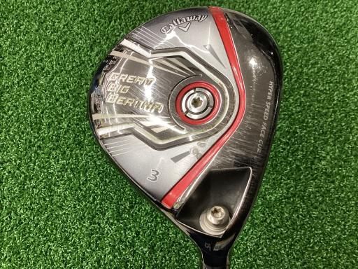 キャロウェイ GREAT BIG BERTHA 2015 3W フェアウェイウッド FW BIG BERTHA 2015 フェアウェイ フレックスR メンズ 男性用 右利き 右用 Cランク ゴルフクラブ