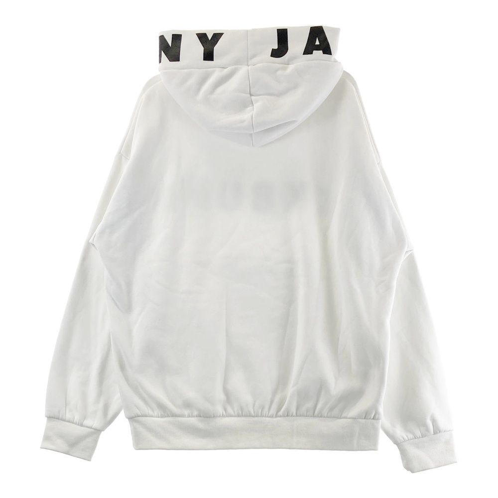 サイズ 6 JACK BUNNY ジャックバニー 裏フリース 長袖パーカー ホワイト系 ゴルフウェア メンズ ストスト