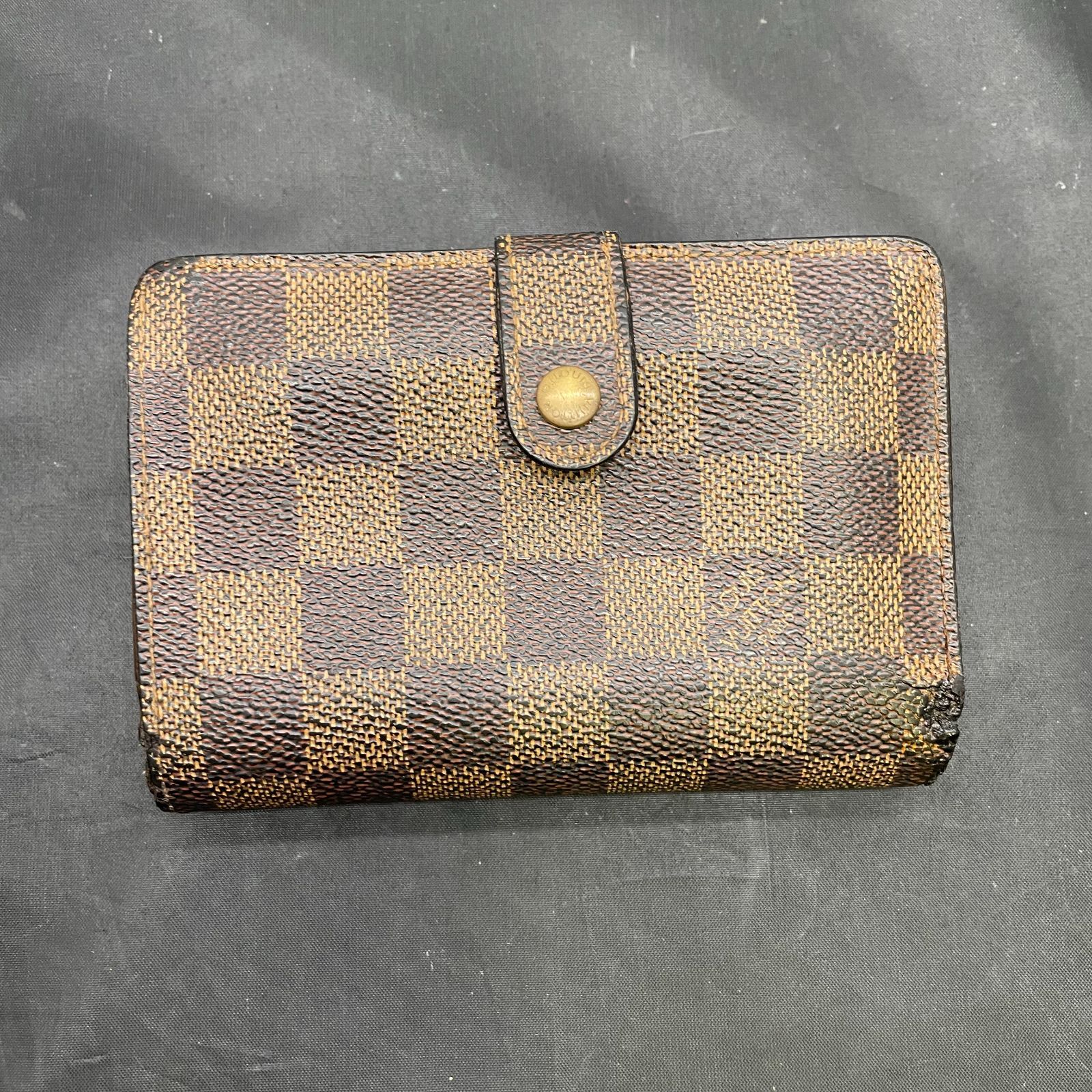 ルイヴィトン ダミエ ポルトモネヴィエノワ B25111123