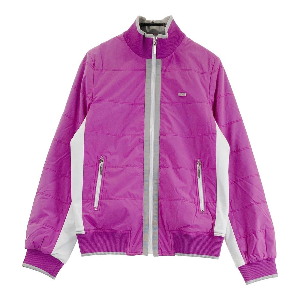 美品　ランバン　スポーツ　LANVIN　 ジャンパー　 ジャケット　38 春 サイズ：38 LANVIN SPORT ランバン スポール 中綿 ジップジャケット