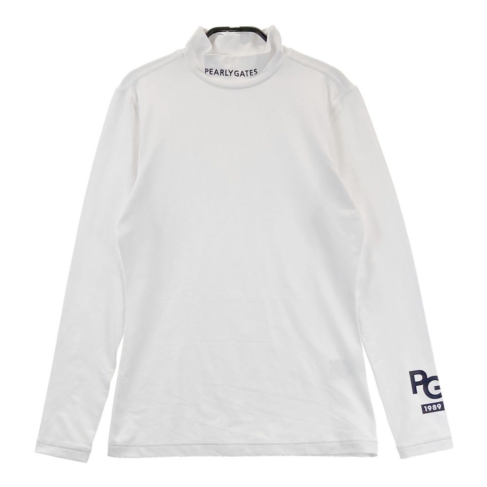 サイズ：1 PEARLY GATES パーリーゲイツ ハイネック 長袖インナーT