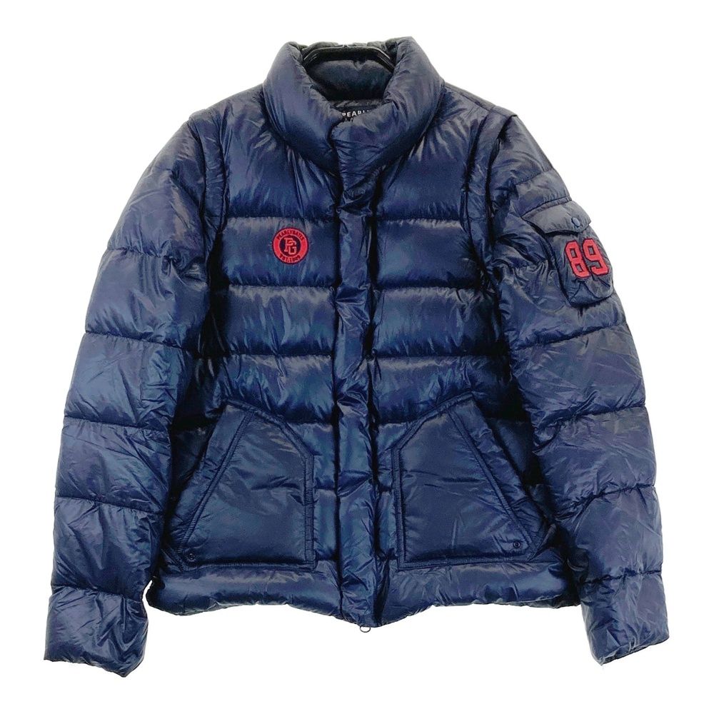 サイズ 0 PEARLY GATES パーリーゲイツ 2WAY ダウンジャケット ネイビー系 240101555641 ゴルフウェア レディース ストスト