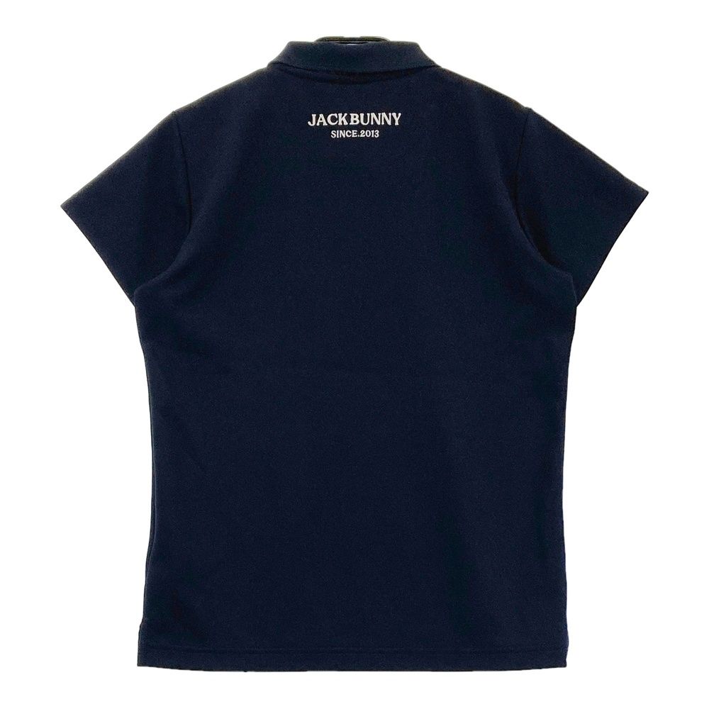 サイズ 1 JACK BUNNY ジャックバニー モデル 半袖ポロシャツ ネイビー系 ゴルフウェア レディース ストスト