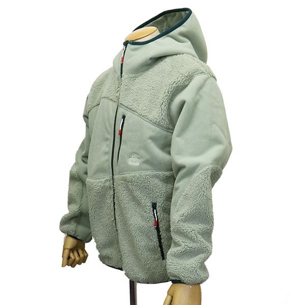 ボンディングフリースパネルパーカー