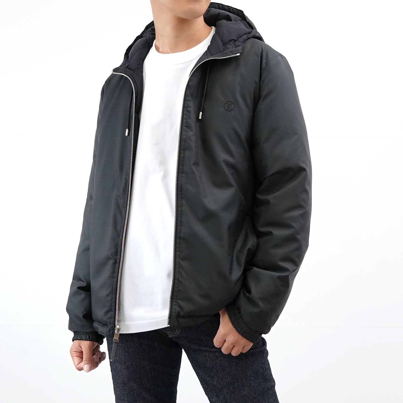 LOUIS VUITTION リバーシブル　ダウン 楽天市場】【中古】 LOUIS VUITTON ルイ・ヴィトン リバーシブル